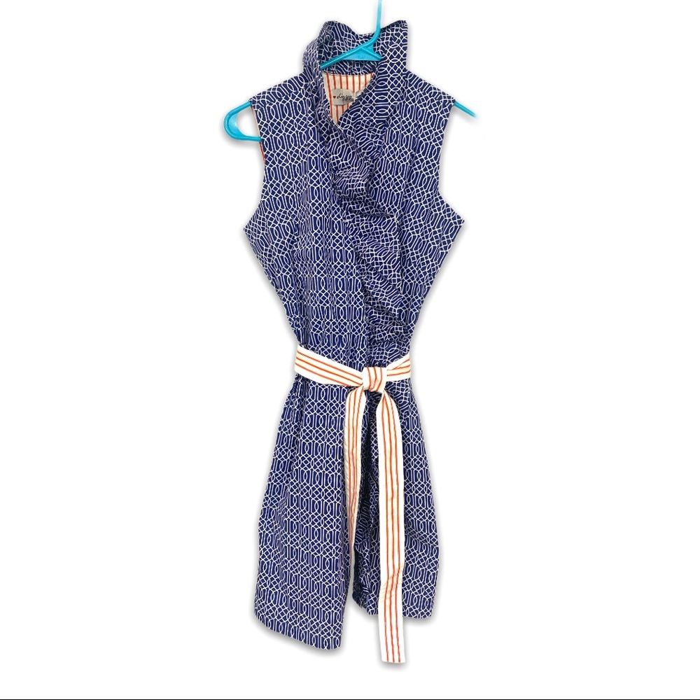 Ruffle Wrap Dress
